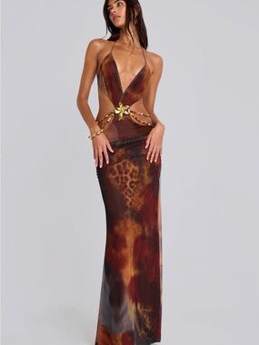 turquoise halter prom dress Suzhoufashion Flowy Turquoise Prom Dress Pleated Halter Long Chiffon Formal  Dress – suzhoufashion main image 0